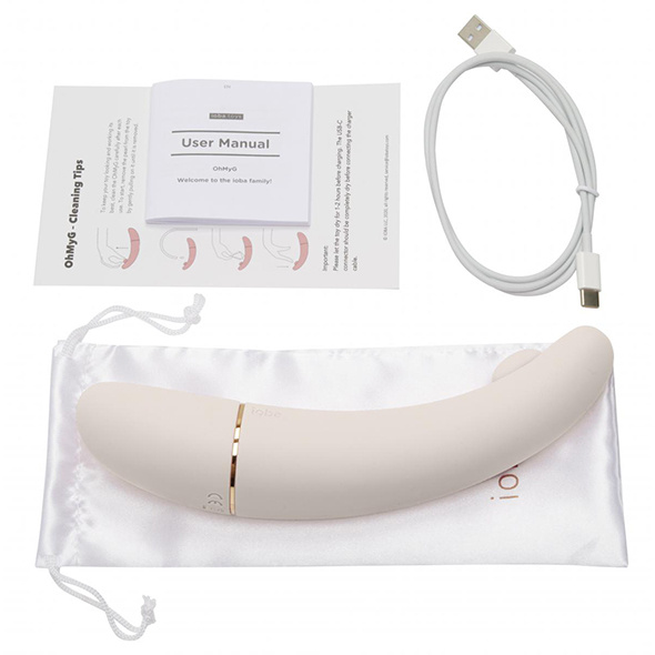 Wibrujący Masażer Do Punktu G G-Spot Vibrator White OhMyG