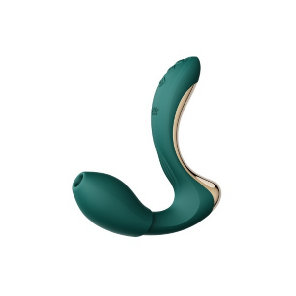 Wibrator Do Punktu G Ze Stymulatorem Talis Turquoise Green Zalo