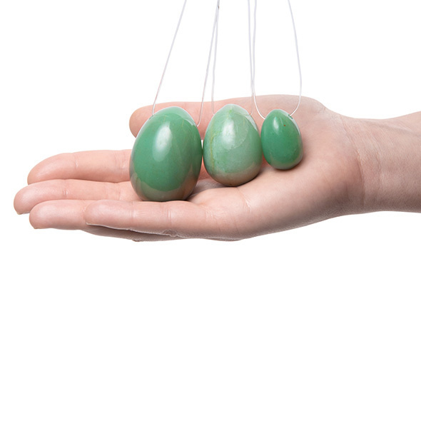 Yoni Egg Set Jade (L-M-S) La Gemmes