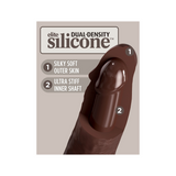 Dildo 18Cm King Cock Elite Dual Density Vibrating Cock Pipedream