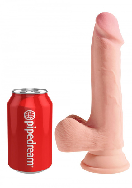 Plus 7,5' Triple Density Cock With Balls King Cock