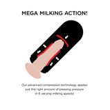 Masturbator Pdx Elite Vibrating Mega Milker Light Pipedream