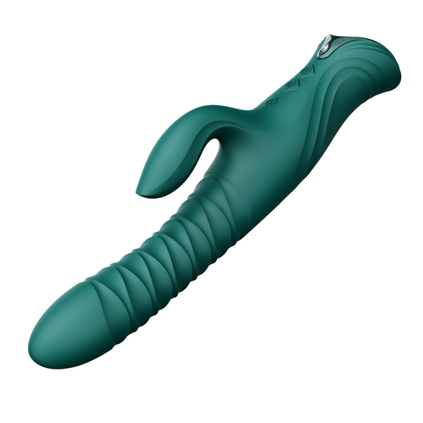 Wibrator króliczek Mose 2 Turquoise Green Zalo