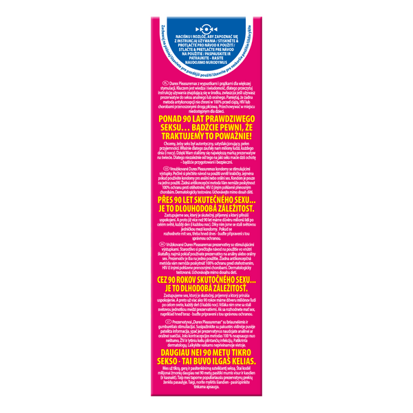 Condoms Durex Pleasuremax A12