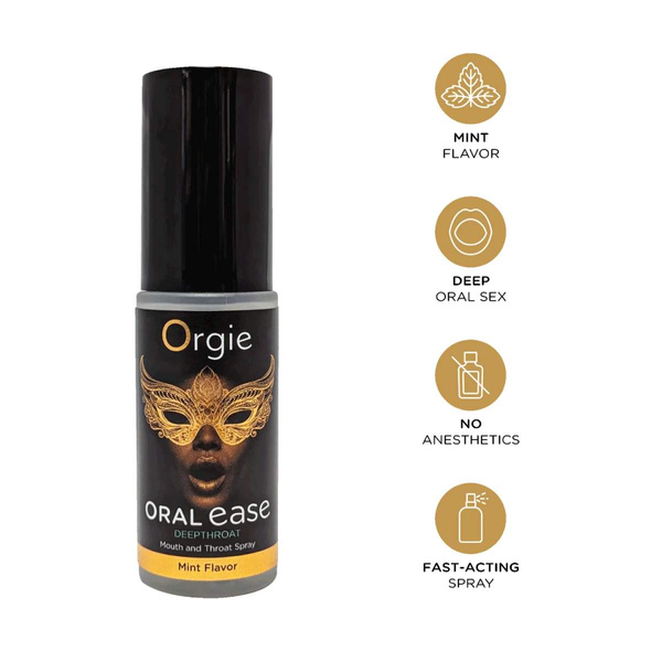 Oral Ease Deepthroat 15ml Orgie