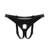 Liebe Seele Dark Secret Deluxe Leather Strap On Harness