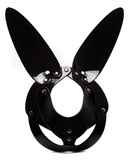 Maska królika Bunny Mask Black Kinky Diva