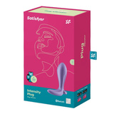 Wibrujący korek analny Intensity Plug purple Satisfyer