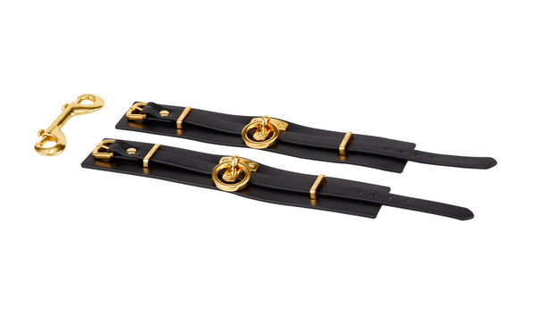 Skórzane Kajdanki Na Nogi Upko Leather Ankle Cuffs UPKO