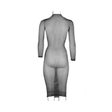  LE DÉSIR Long Dress Fishnet Structure One Size