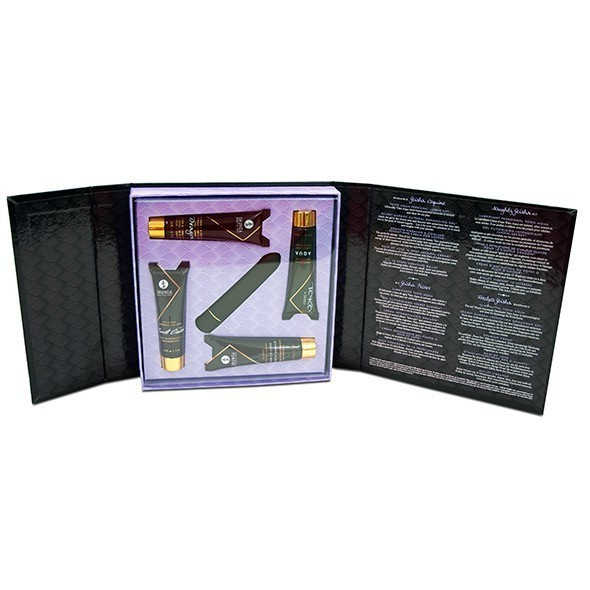 Zestaw Kosmetyków Z Małym Wibratorkiem Naughty Geisha Kit Shunga