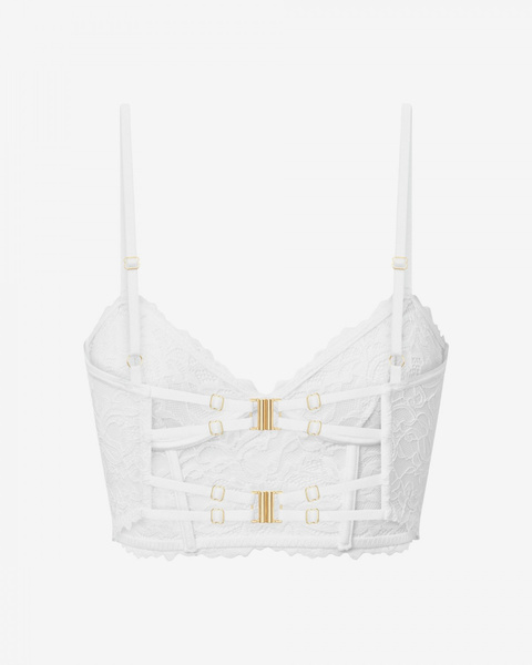 Half Corset Estela White S Promees
