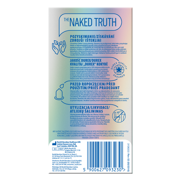 Invisible Close Fit 10 Szt. Durex