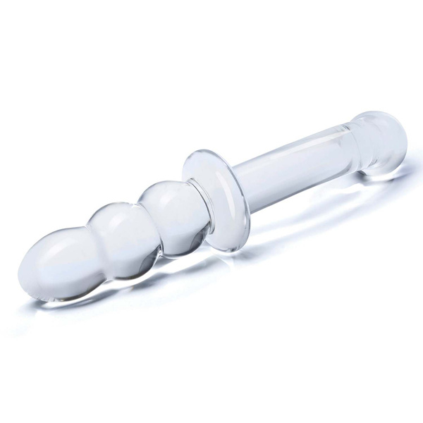 Glas - Ribbed G-Spot Glass Dildo