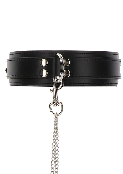 Obróżka Z Kajdankami Heavy Collar And Wrist Cuffs Black Taboom