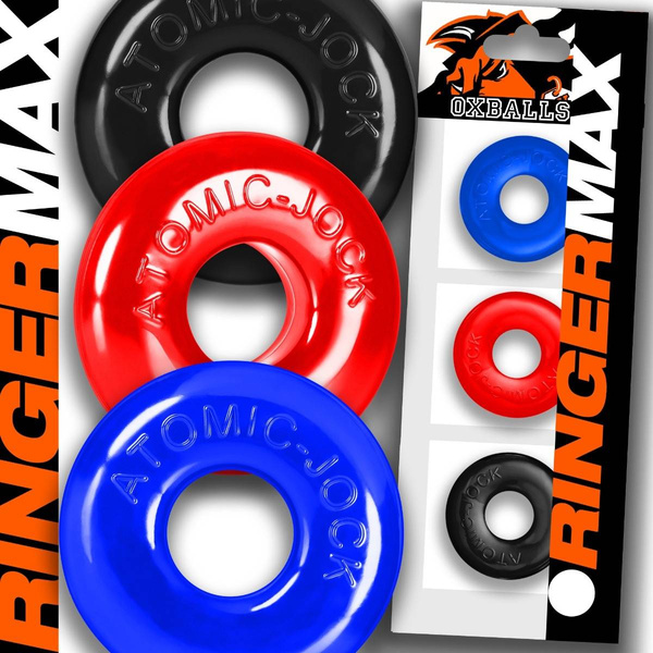 Ringer Max 3-pack cockrings Multi Oxballs
