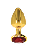Taboom Butt Plug With Diamond Jewel Gold M