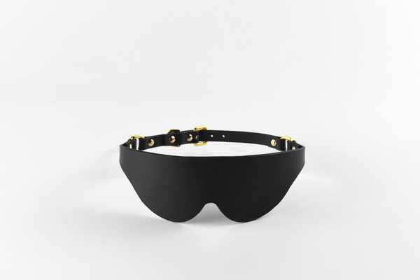 Skórzana Opaska Na Oczy Upko Leather Blindfold UPKO