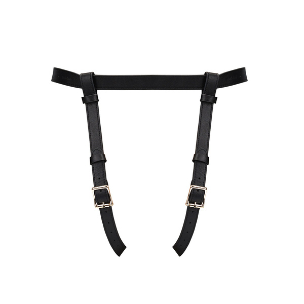 Liebe Seele Dark Secret Deluxe Leather Strap On Harness