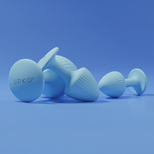 The Mushroom Butt Plugs Three-Piece Set UPKO