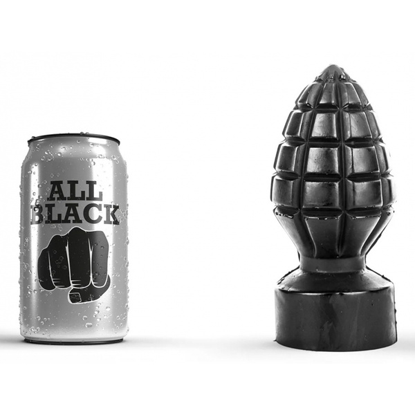 AB33 Grenade 11 x 6.5cm All Black