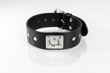 Black Studded Collar Size L Primal Bond Whips