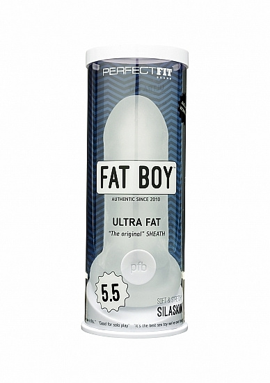 Nakładka Na Penisa Fat Boy Original Ultra Fat Clear Perfect Fit