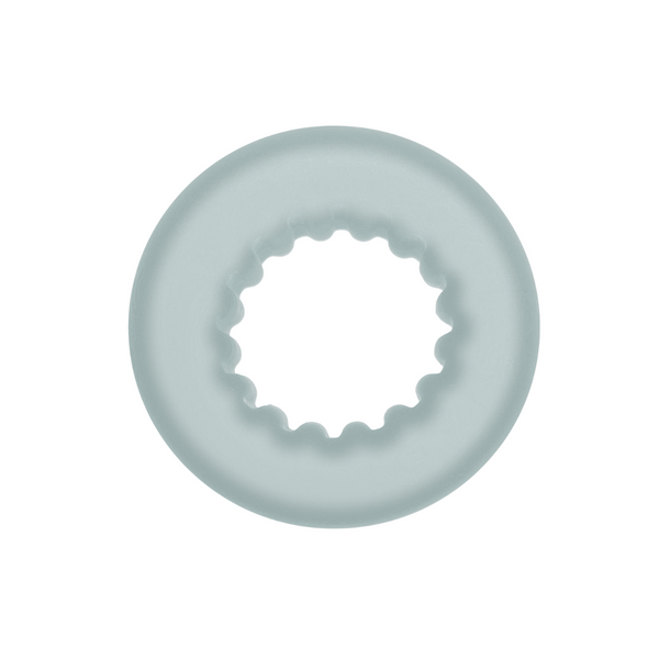 Pierścień erekcyjny Axis Rib Griphold Cockring Ice Clear Oxballs