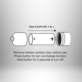 Wibrator - Coloured Ro-80 Mm Colour Changing Rocks-Off