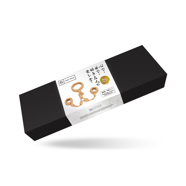 Liebe Seele Bound You II Rope Collar & Wrist Cuffs Back Restraint