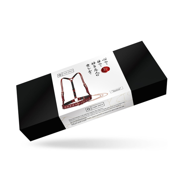 Uprząż Wine Red Body Harness Liebe Seele