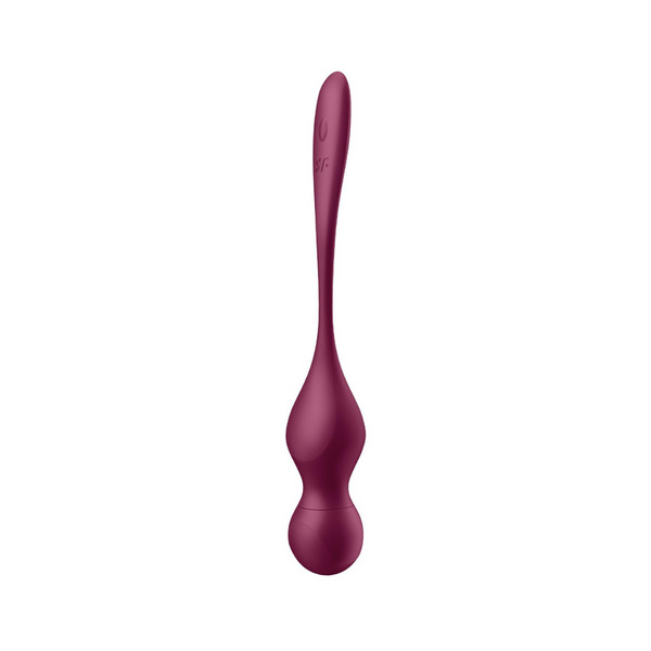 Wibrujące Kulki Love Birds Vary Connect App Wine Red Satisfyer