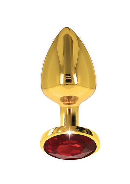 Taboom Butt Plug With Diamond Jewel Gold M