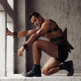 The Equestrian Leather Wrist Cuffs Liebe Seele