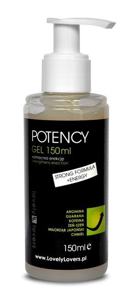Potency Gel Żel Na Potencję 150 Ml Lovely Lovers
