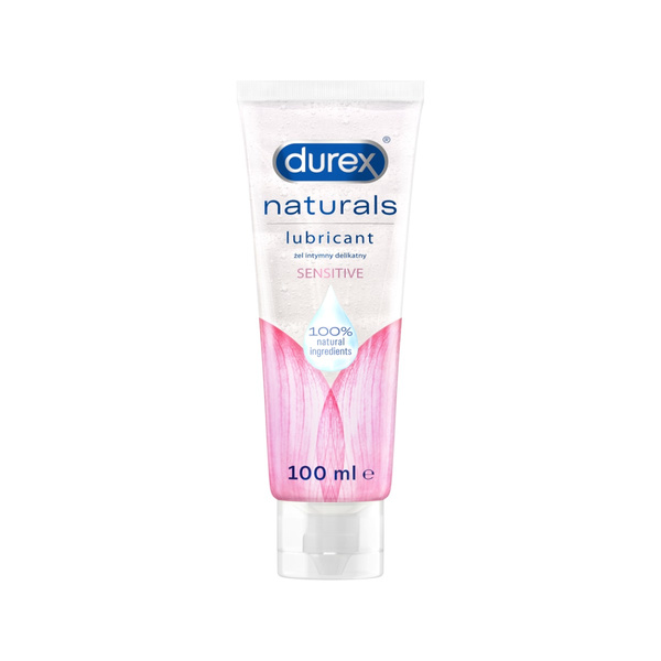 Delikatny Żel Nawilżający Na Naturalnych Składnikach Naturals Sensitive 100 Ml Durex
