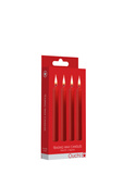 Ouch! Teasing Wax Candles 4-pack Red