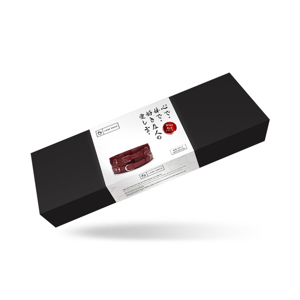 Pas Do Krępowania Wine Red Waist Cuff M Size Liebe Seele