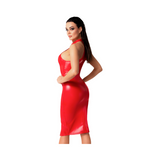 Sukienka F354 Orgia Midi Dress Red S Noir Handmade