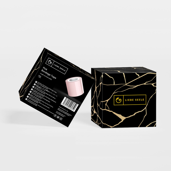 Taśma Do Krępowania 25M Long Bondage Tape Pink Liebe Seele