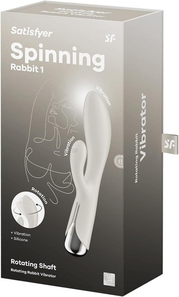 Rabbit vibrator Spinning Rabbit 1 Beige Satisfyer