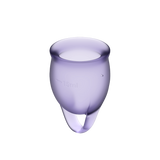 Kubeczki Menstruacyjne Feel Confident Menstrual Cupset Satisfyer