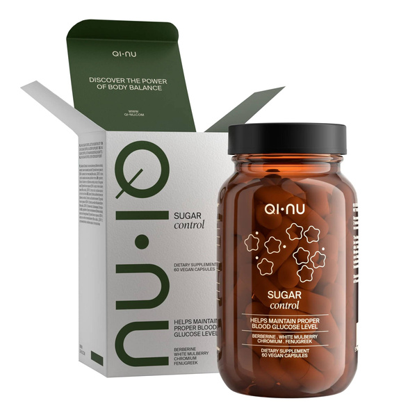 Suplement Diety 60 Kapsułek Sugar Control Qi-Nu