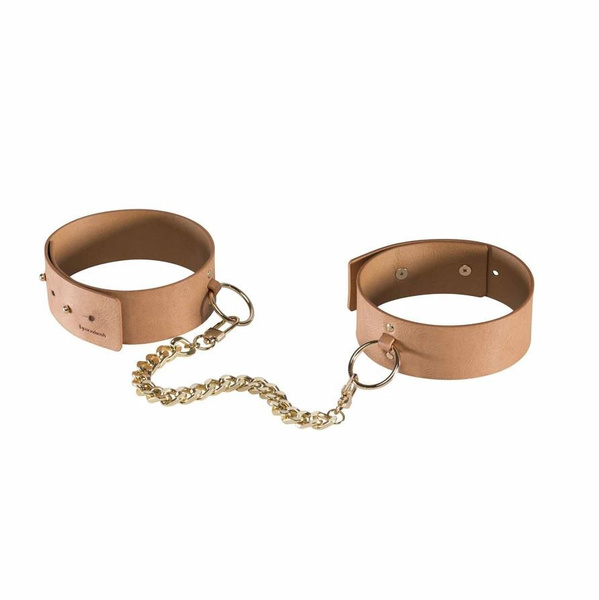 Kajdanki na nogi brązowe Maze Kneecuffs Brown Bijoux Indiscrets