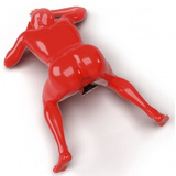 Anal plug Korek analny Steroid ABS25 The Kettlebell 13 x 10.5cm All Black