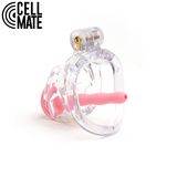 Pas cnoty Guardian Chastity Cage Clear Size 3 CELLMATE