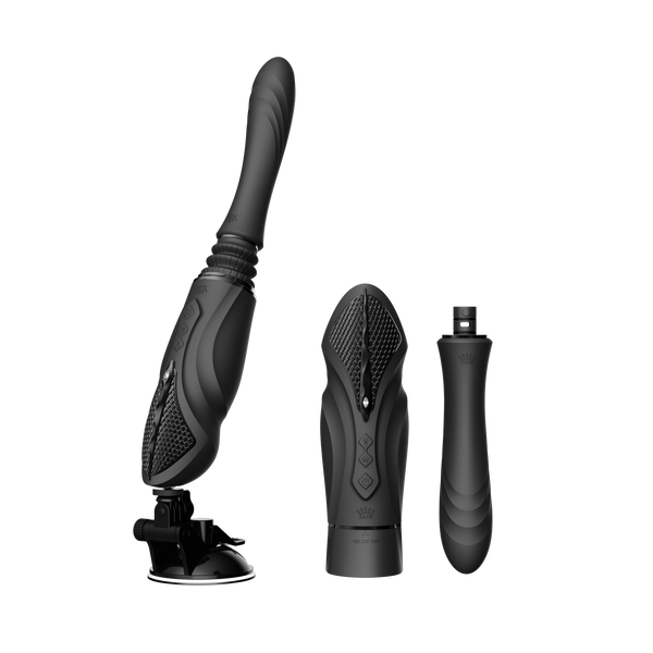 Maszyna Do Seksu Sesh Compact Sex Machine Obsidian Black Zalo