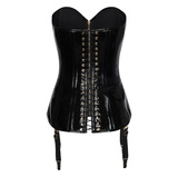 Black Amber Corset Black XXL Guilty Pleasure