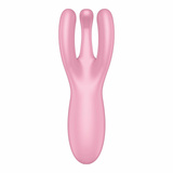 Wibrator do łechtaczki Threesome 4 Connect App Pink Satisfyer