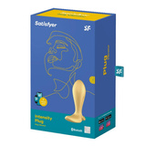 Wibrujący korek analny Intensity Plug gold Satisfyer
